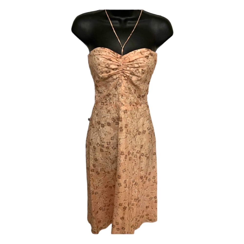 J crew staples midi floral dress